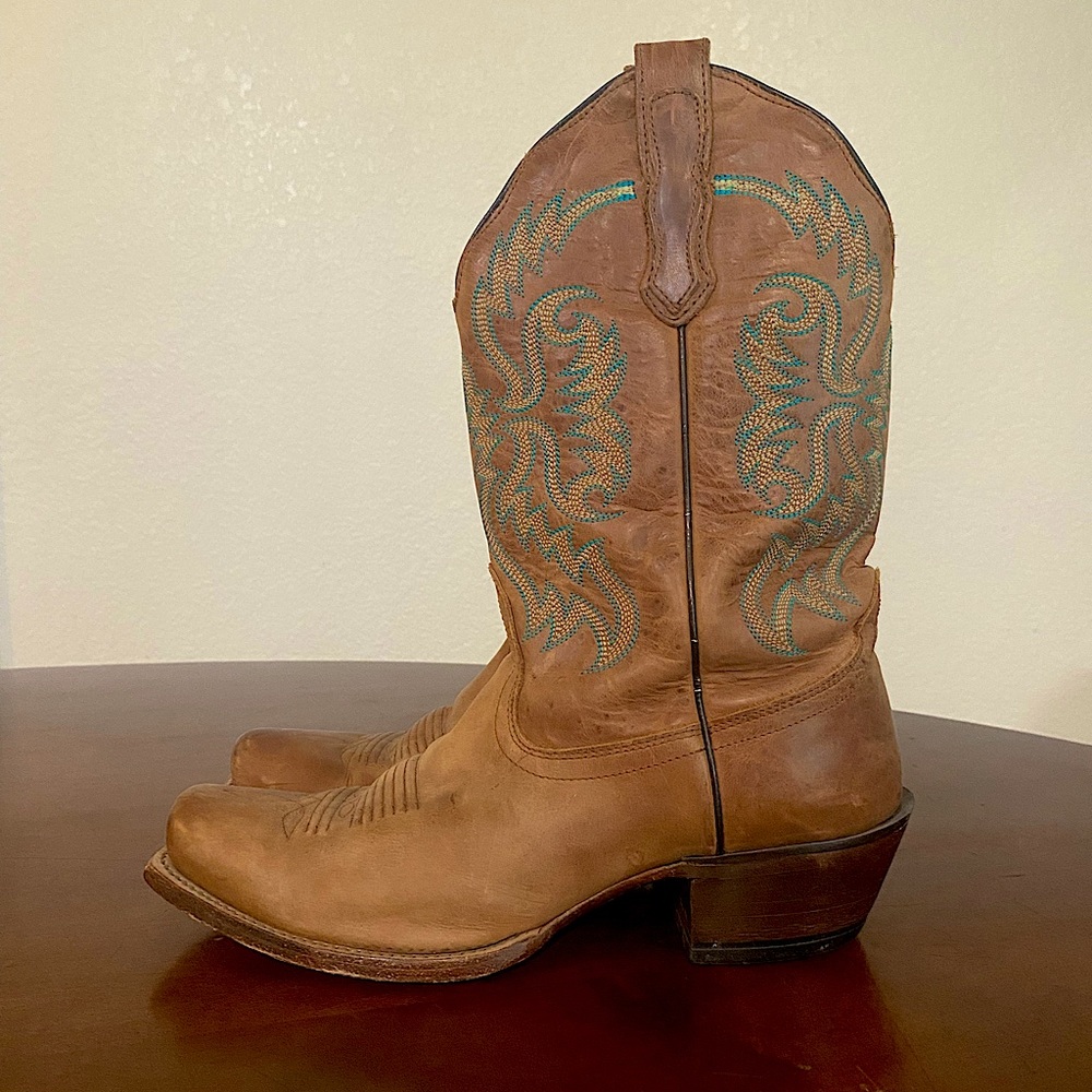 Nocona Women’s Burnished Brown Cowboy Boots